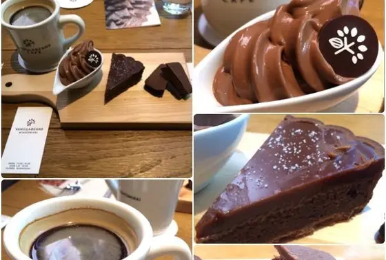 様々なチョコレートが楽しめます。