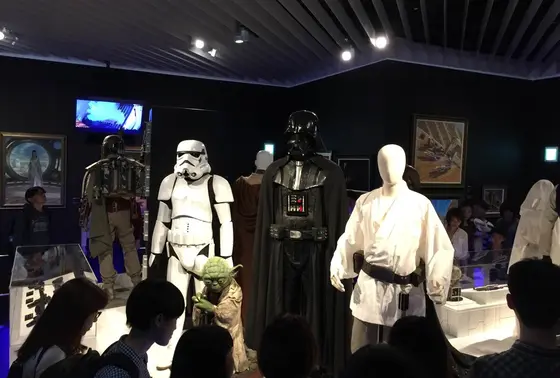 衣装の展示