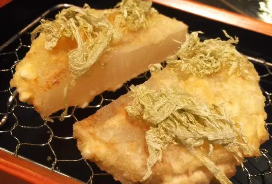 大根の天ぷら