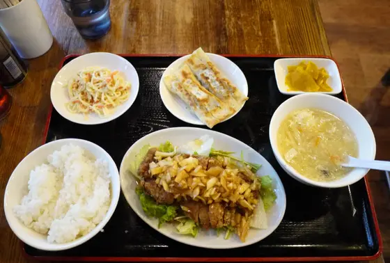 加納食堂の定食、美味しい！安い！