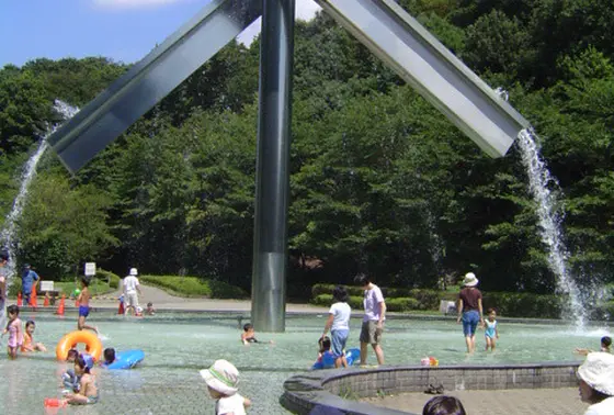 水遊び