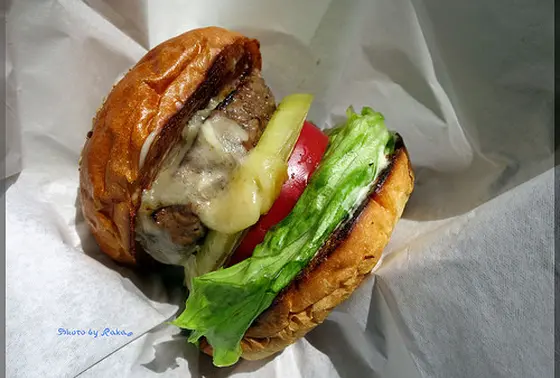 朝バーガー