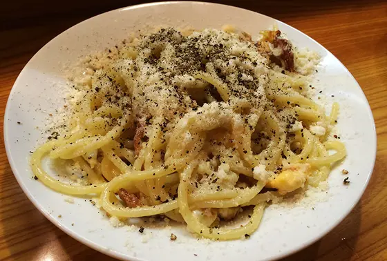太めの麺