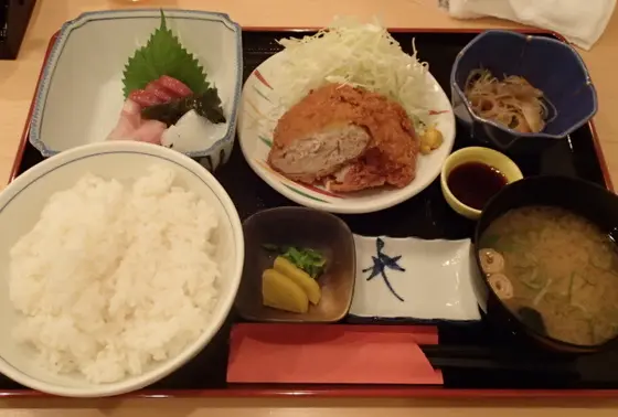 萩の月定食