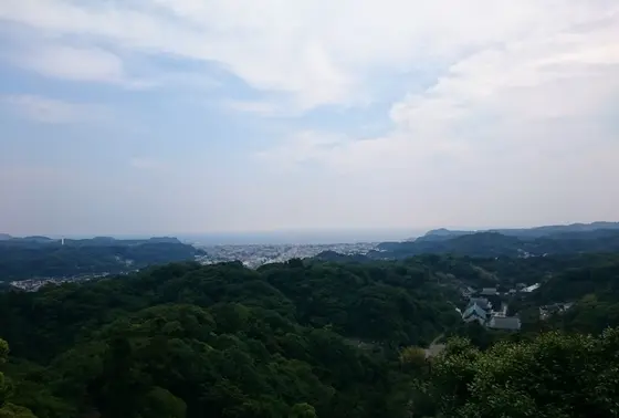 半僧坊からの眺めは絶景。