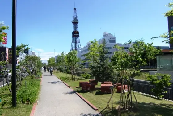 テレビ塔も見ることができます！