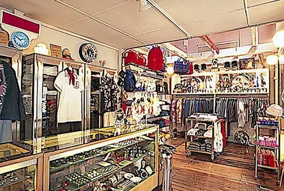 こだわりの店内