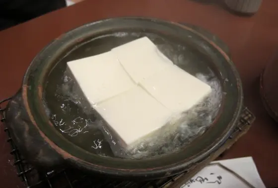 玉子焼き以外に湯豆腐も❗