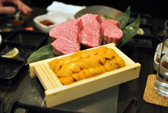 シャトーブリアンをふんだんに使ったコース