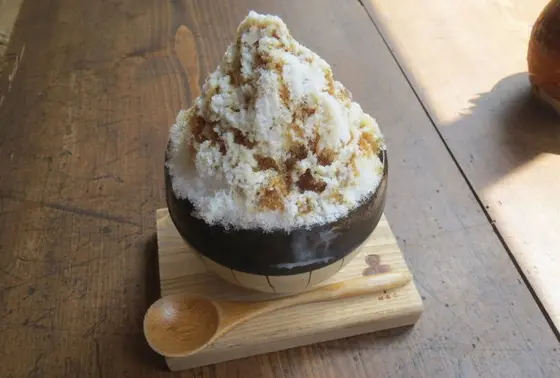 ミニ氷盛りもおいしい