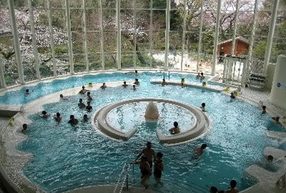 庭の湯