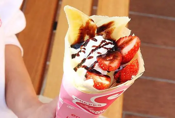 まずは絶対クレープ♡