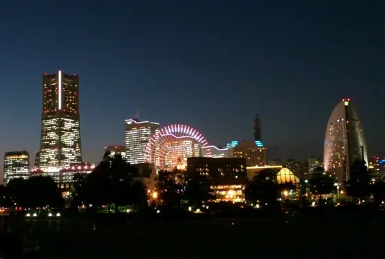 みなとみらいは夜景が素敵