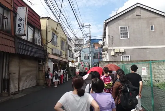 混雑風景