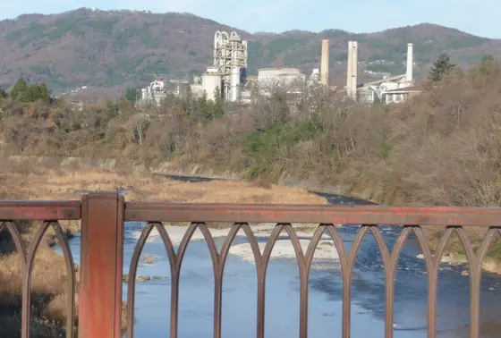 この建物もアニメに登場してます。