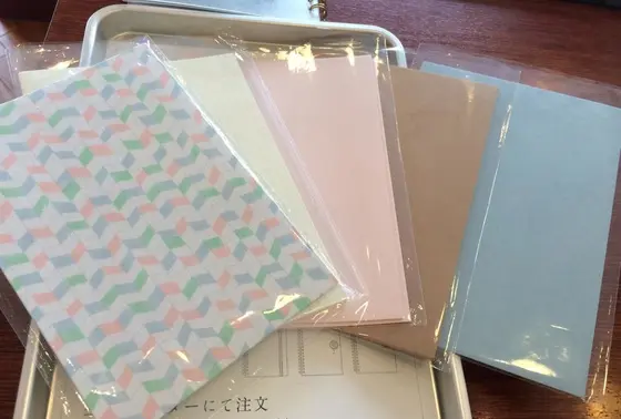 自分だけのオリジナルノートづくり