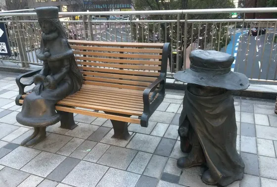 メーテルと星野鉄郎