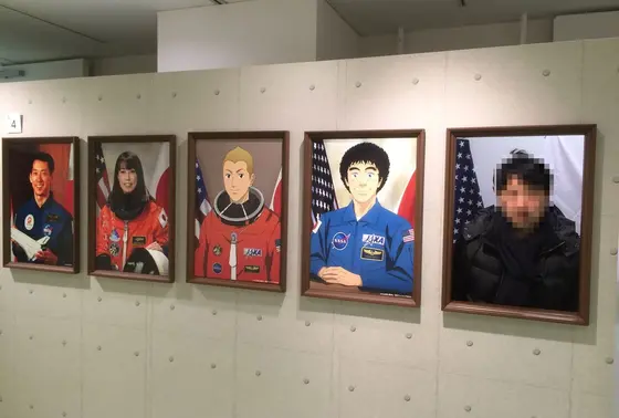 歴代宇宙飛行士写真
