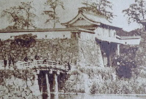 古写真でみる上之橋御門