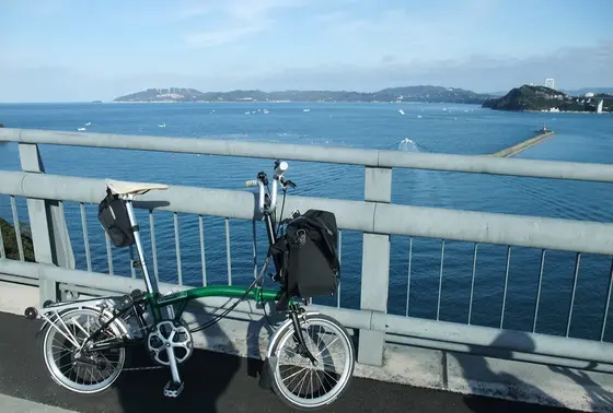 堀越橋の上から