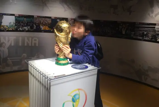 ワールドカップトロフィールーム