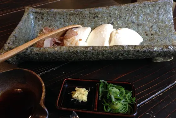 自家製とろみ豆腐は絶品!