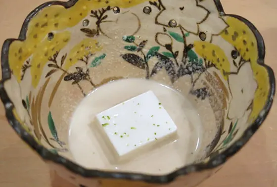 名物 ごま豆腐