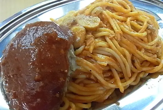 ハンバーグスパゲティ