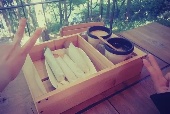 食べ物もオシャレ