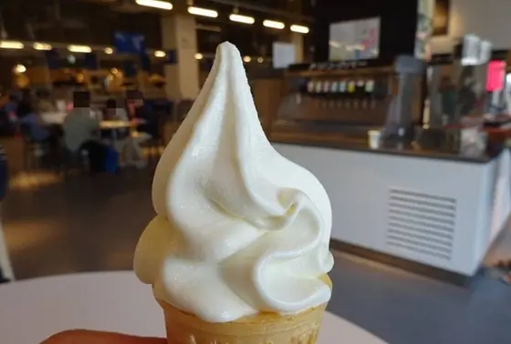 帰りにソフトクリーム
