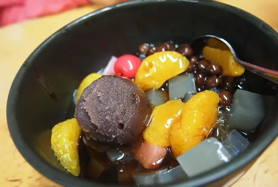 食後にあんみつなんて手も。