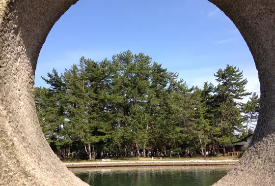 智恵の輪灯籠②