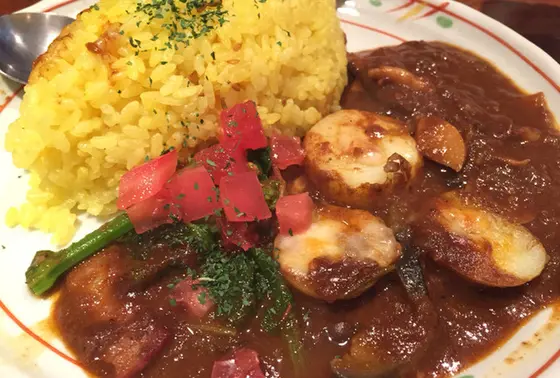 春野菜のスパイシーカレー