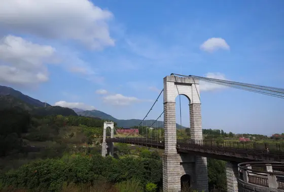 風の吊り橋