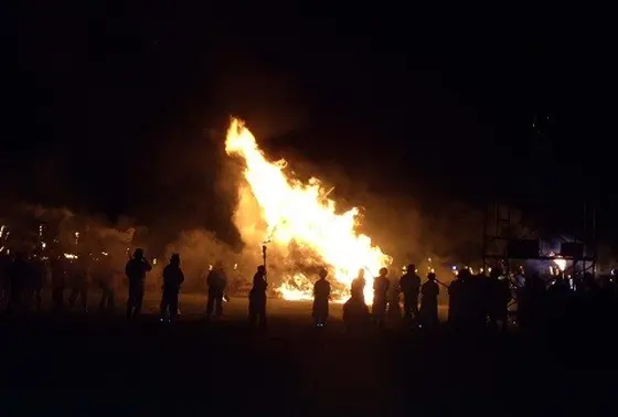 火祭り!!
