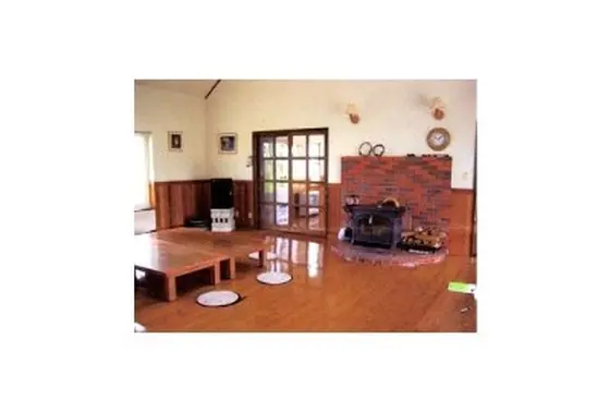 ユースホステル内のフリースペース