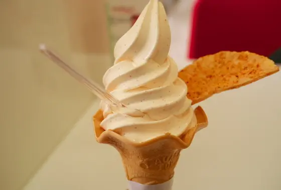 めんたいこソフトクリーム