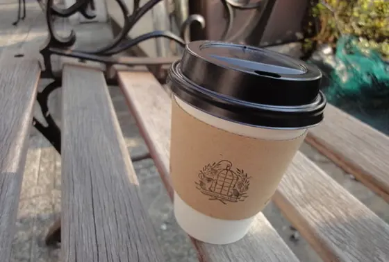 バリスタの淹れる珈琲