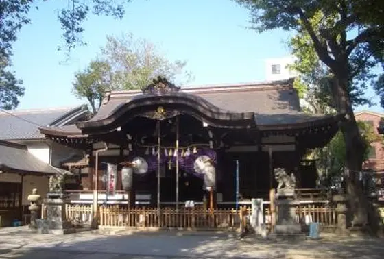 御幸森天神宮境内