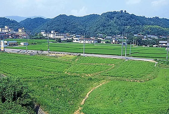鄙びた風景