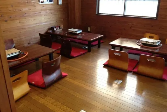 店内の様子。