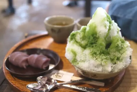 夏限定　赤福氷