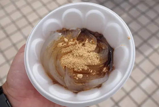 西伊豆名物の心太（ところてん）