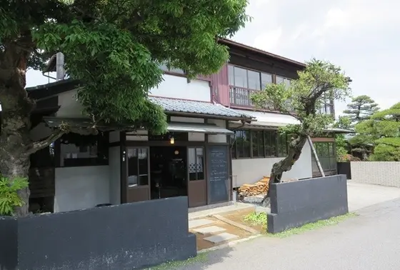 古民家を利用したカフェ