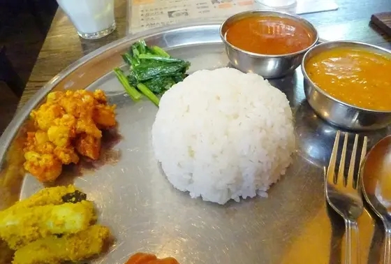 ネパール定食・AMAセット