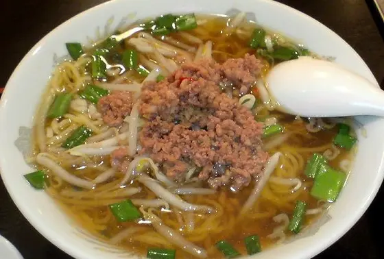 台湾ラーメン、おいしい。