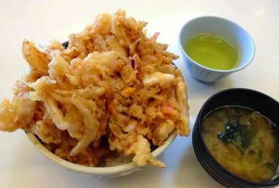 イカのかき揚げ