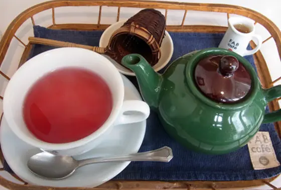 紅茶の入れ物もかわいい♡