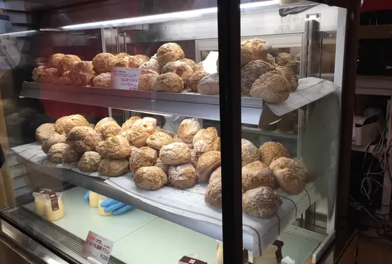 行列シュークリーム