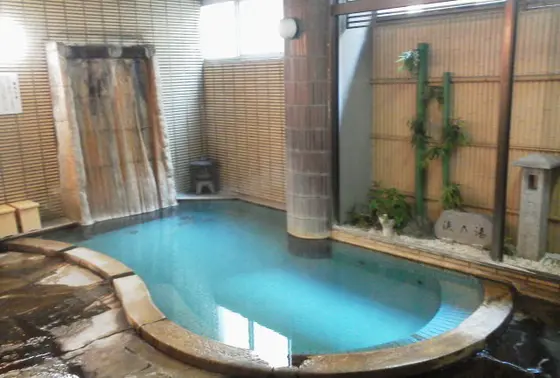 近くの温泉「野上本館」